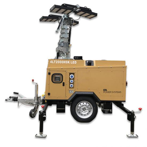 4LT1400H9 LED/ Hidráulico 9m 4*350W LED DIESEL TUERRA DE ILUMINACIÓN